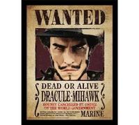 ONE PIECE LIVE ACTION - Dracule Mihawk - Impression encadrée 30x40cm