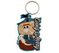 One Piece Live Action The Going Merry PVC Keyring (One Size) (Blue/White/Brown)
