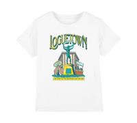 One Piece Loguetown Market Kids T-Shirt, White, 7-8Y