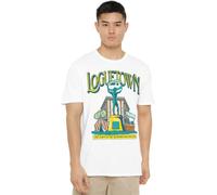 One Piece Loguetown Market Unisex T-Shirt, White, XXXX-Large