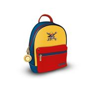 One Piece Luffy backpack 23x29x14 cm school kids travel bag red blue yellow
