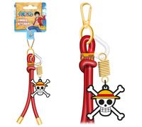 One Piece (Luffy) Cord Keychain, Official Licensed Character Keychain