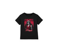 One Piece Luffy Etched Portrait Kids T-Shirt Black | Size: 12-13 Years One Piece Black 12-13 Years