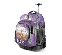 One Piece Luffy Gear 5-FAN GTS Trolley Backpack, Lilac, 32 x 47 cm, Capacity 30 L