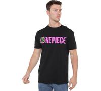 One Piece Luffy Jolly Roger Bright Logo Unisex T-Shirt, Black, XXXX-Large