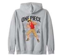 One Piece Luffy Piracy Forever! Zip Hoodie