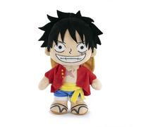 BARRADO One Piece - Soft Toy of the Characters of One Piece - 28cm, 11'02" - Luffy, Sanji, Roronoa Zoro - Super Soft Quality (Luffy)