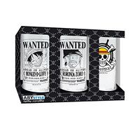 ONE PIECE - Luffy Zoro & Skull - Set de 3 Verres