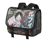 One Piece Map-Cartable Backpack 2.0, Brown, 12 x 38 x 30 cm, Capacity 13.5 L