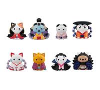 One Piece Mega Cat Project trading figures NyanPieceNyan! Ver. Luffy and Wano Kuni 3 cm (8)