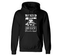 One Piece Men's Buggy Pull Over Hoodie in Black | Size: Small One Piece Black S