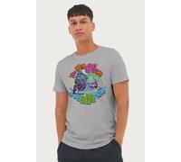 One Piece Men's Call Me On My Snail Phone Den Den Mushi Anime T-Shirt in Mid Grey | Size: Medium One Piece Mid Grey M