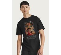 One Piece Men's Straw Hat Pirates Going Merry Crew Anime T-Shirt in Black | Size: Large One Piece Black L