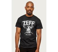 One Piece Men's Zeff Cook Pirates Flag Anime T-Shirt in Black | Size: Large One Piece Black L