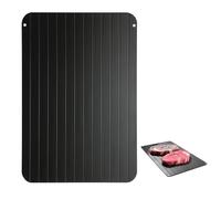 One Piece Metal Defrost Plate Thaws Rust-Proof Durable Defrosting Tray Thawing Plate Non Stick Defrosting Frozen Food Rapid for Frozen Meat