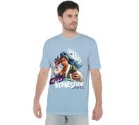 One Piece Miss Wednesday Doodle Unisex T-Shirt, Light Blue, Small