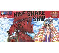 BANDAI SPIRITS Bandai Hobby | Grand Ship Collection One Piece Kuja Pirates Ship Model Kit | Easy Snap-Fit Assembly, No Glue or Paint Required | Official