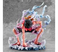 Megahouse One Piece P.O.P Pvc Statue Monkey D. Luffy Gear 2 Limited Edition NEW
