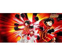 Tamashii Nations Figure One Piece Monkey D. Luffy (Extra Battle) Gum-Gum Hawk Gatling FiguartsZERO
