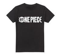 One Piece Mono Logo Unisex T Shirt, Black, Large