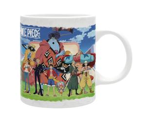 One Piece Mug 320Ml Crew On The Thousand Sunny Subli Ceramic Tazza ABYSTYLE
