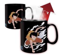 ABYstyle Mug – One Piece Luffy & Ace – Heat-Change – 460 ml – Cardboard Box