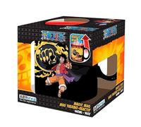 One Piece - Mug - Luffy Ruffy Vs Kaidou - Thermal Effect XL Coffee Mug - Mug 460 ml - Gift Box