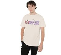 One Piece Neon Mr.3 Logo Unisex T Shirt, Natural, X-Large