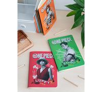 Grupo Erik A5 Notebook Set - One Piece Manga | 3 A5 Notebooks - Lined, Plain, Dotted - 32 sheets (64 pages) | One Piece Merch, Anime Stationery Gifts Under 15 Pounds