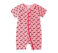 One-Piece Newborn Baby Boys Girls Romper Suit, Chickwin Summer Cotton Short Sleeve Animals Print Infant Toddler Jumpsuit Bodysuit Pajamas Shorts Romper Outfit (80cm,Pink Fox)