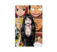 One Piece Nico Robin Canvas Poster Wall Art Decor Print Picture Paintings for Living Room Bedroom Decoration Unframe-style 24x36inch(60x90cm)