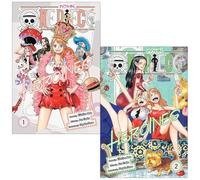 One Piece Novels Volume 1-2 Books Collection Set By Eiichiro Oda, Jun Esaka