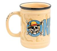One Piece Official Licensed Netflix Ceramic Mug, Pirate Decor and Gift, Desk Accessory for All Ages, Coffee and Tea Drinkware for Series Fans, 350ml (11 fl oz) | Paladone