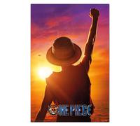 Grupo Erik One Piece Netflix - Monkey D. Luffy Poster - 36 x 24 inches / 91.5 x 61 cm - Shipped Rolled Up - Cool Posters - Art Poster - Posters & Prints - Wall Posters