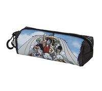 One Piece Pirates-2.0 FAN Square Pencil Case, Blue, 21 x 8 cm