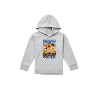 One Piece Pirates Are Coming Poster Youth Kids Pull-Over Hoodie, Athletic Heather One Piece Grey 7-8 Years