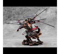 Megahouse Roronoa Zoro Wa Maximum Portrait Of Pirate Demon Spirit Kyuutou-ryuu Asura One Piece Figure 17 Cm Grey