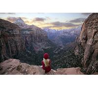 One Piece Puzzle 1000 Pieces, Natural Beauty, Zion National Park, Sunset, Utah 50x70CM