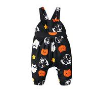 One-Piece Romper Baby Halloween Costume Newborn Outfit Jumpsuit Pumpkin Kids Fleece Unisex Boy Girls Cute Photography Props Girl Black
