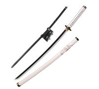 One Piece Roronoa Zoro Wado Ichimonji Wooden | Sword & PU Belt Bundle | Cosplay Prop | Replica Anime Merchandise | Sword for Collectors | Role-Play Friendly | Length 103.5cm