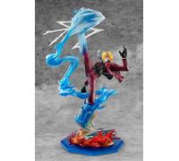 One Piece Sanji 1/8 PVC Figure P.O.P. K-Maximum MegaHouse Bandai In Brown Box