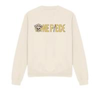 One Piece Sanji Chef Logo Unisex Sweatshirt, Natural, Small