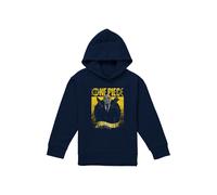 One Piece Sanji Etched Portrait Youth Kids Pull-Over Hoodie, Navy | Size: 9-11 Years One Piece Navy 9-11 Years