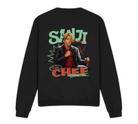 One Piece Sanji The Chef Unisex Sweatshirt, Black, Medium