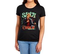 One Piece Sanji The Chef Womens T-Shirt, Black, XL