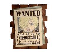 ONE PIECE - Sanji Wanted - Money Box PVC 16cm NEW