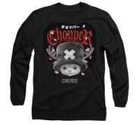 One Piece Season Two Chopper Heavy Metal Unisex Long Sleeve T Shirt, Black, XL
