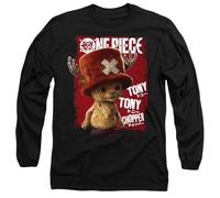 One Piece Chopper Select Screen Long Sleeve T-Shirt, Black | Size: Large One Piece Black L