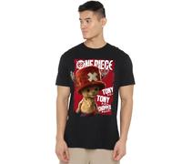 One Piece Season Two Chopper Select Screen Unisex T Shirt, Black, 4XL