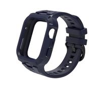 One piece silicone soft Sport Band case for Huawei Watch Fit 4/4Pro wristband Replaced Silicone Breathable Bracelet Accessories(Blue,For fit 3)